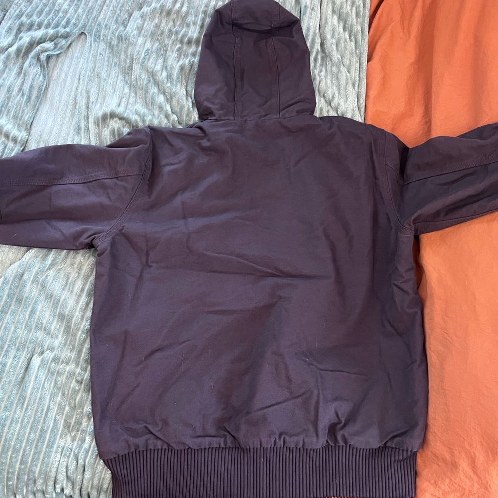 Carhartt Dark Brown Quilted Jacket J-130 - Picture 6 of 7